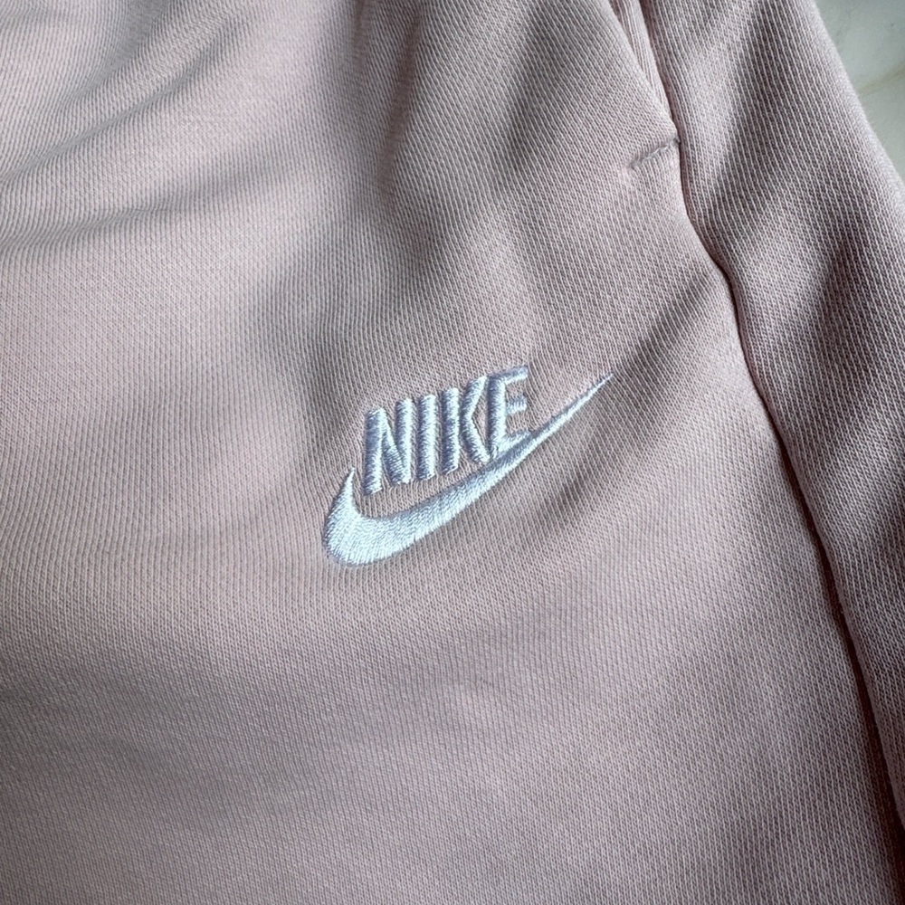 Nike Phoenix Fleece Wide Leg Soft Pink Sweatpants Women’s Small - Picture 11 of 13